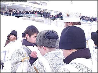    Крещение. Чин великого освящения воды в Оби