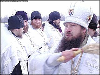    Крещение. Чин великого освящения воды в Оби