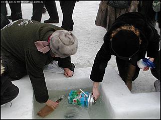    Крещение. Чин великого освящения воды в Оби