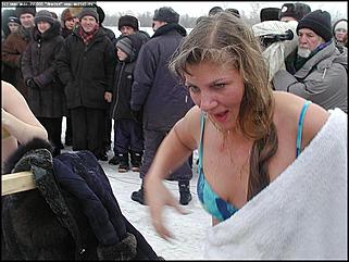    Крещение. Чин великого освящения воды в Оби