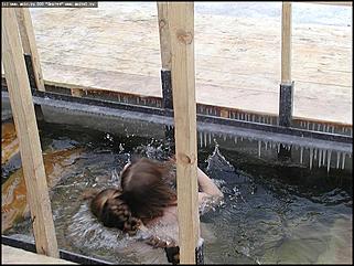    Крещение. Чин великого освящения воды в Оби