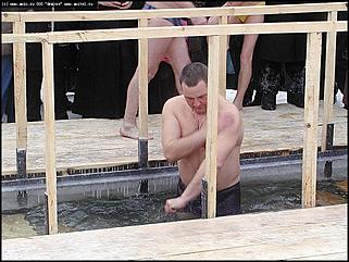    Крещение. Чин великого освящения воды в Оби