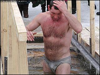    Крещение. Чин великого освящения воды в Оби