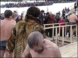   Крещение. Чин великого освящения воды в Оби