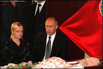    Прощание Владимира Путина с Михаилом Евдокимовым