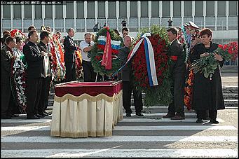    Последние минуты прощания с Михаилом Евдокимовым в Барнауле