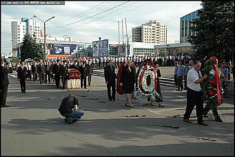    Последние минуты прощания с Михаилом Евдокимовым в Барнауле