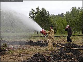    Противопожарные учения в Егорьевском районе