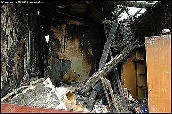    Пожар в доме по улице Беляева, 19