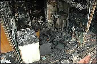    Пожар в доме по улице Беляева, 19