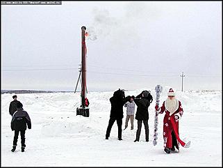    Торжественная сдача первой очереди магистрального газопровода Барнаул-Бийск