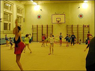    "Соревнования по художественной гимнастике ДЮСШ Барнаула /24-25.12.2001/"