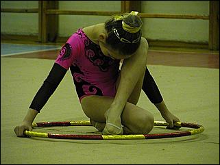    "Соревнования по художественной гимнастике ДЮСШ Барнаула /24-25.12.2001/"