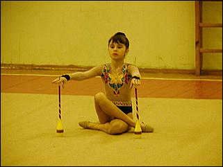    "Соревнования по художественной гимнастике ДЮСШ Барнаула /24-25.12.2001/"