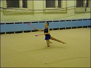    "Соревнования по художественной гимнастике ДЮСШ Барнаула /24-25.12.2001/"