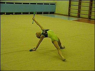    "Соревнования по художественной гимнастике ДЮСШ Барнаула /24-25.12.2001/"