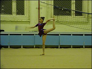    "Соревнования по художественной гимнастике ДЮСШ Барнаула /24-25.12.2001/"