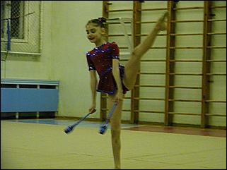    "Соревнования по художественной гимнастике ДЮСШ Барнаула /24-25.12.2001/"