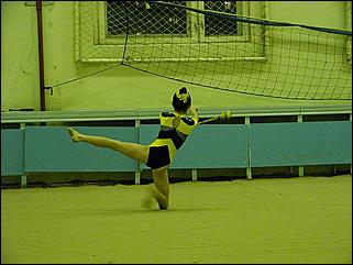    "Соревнования по художественной гимнастике ДЮСШ Барнаула /24-25.12.2001/"