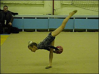    "Соревнования по художественной гимнастике ДЮСШ Барнаула /24-25.12.2001/"