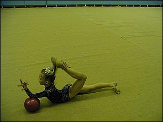    "Соревнования по художественной гимнастике ДЮСШ Барнаула /24-25.12.2001/"