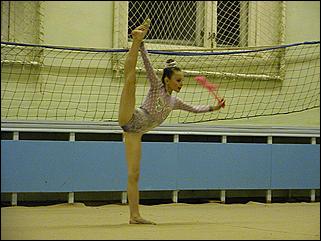    "Соревнования по художественной гимнастике ДЮСШ Барнаула /24-25.12.2001/"