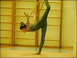    "Соревнования по художественной гимнастике ДЮСШ Барнаула /24-25.12.2001/"