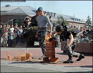    Празднование Дня ВДВ