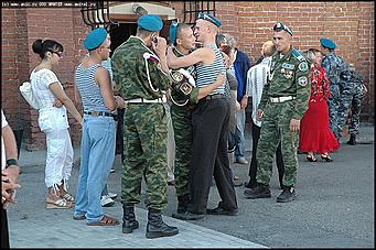    Празднование Дня ВДВ