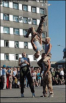    Празднование Дня ВДВ