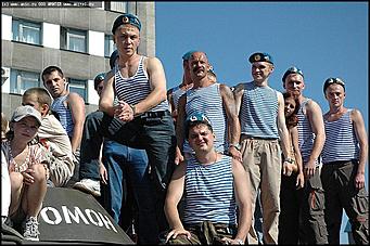    Празднование Дня ВДВ