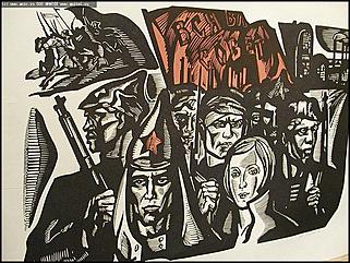    Выставочный зал Союза художников "Ленин жил, Ленин жив, Ленин будет жить!"