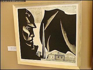    Выставочный зал Союза художников "Ленин жил, Ленин жив, Ленин будет жить!"