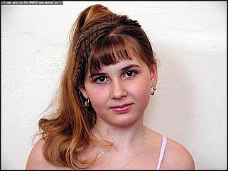    Финалистки конкурса<br>"Маленькая красавица 2003"