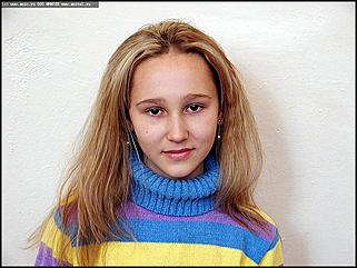    Финалистки конкурса<br>"Маленькая красавица 2003"