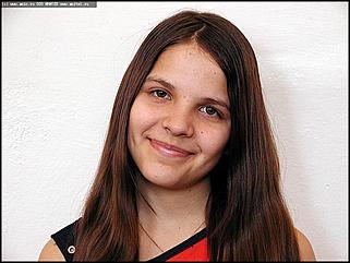    Финалистки конкурса<br>"Маленькая красавица 2003"