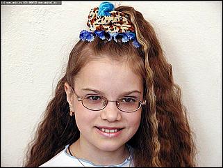    Финалистки конкурса<br>"Маленькая красавица 2003"