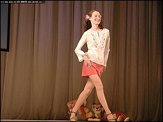    Финал конкурса "Маленькая красавица Алтая-2003"