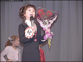    Финал конкурса "Маленькая красавица Алтая-2003"