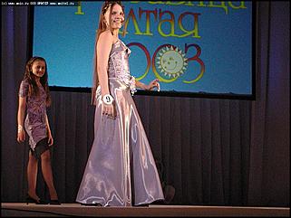    Финал конкурса "Маленькая красавица Алтая-2003"