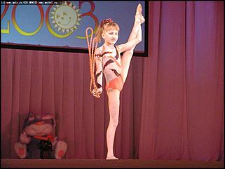    Финал конкурса "Маленькая красавица Алтая-2003"