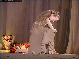    Финал конкурса "Маленькая красавица Алтая-2003"