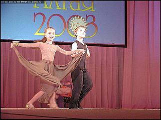    Финал конкурса "Маленькая красавица Алтая-2003"