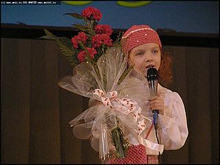    Финал конкурса "Маленькая красавица Алтая-2003"