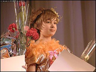    Финал конкурса "Маленькая красавица Алтая-2003"