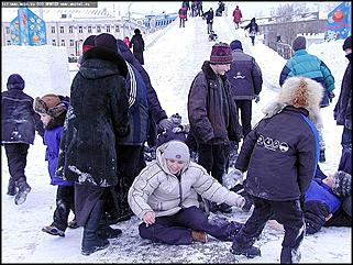    Предновогодние гуляния