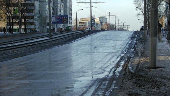    "Оттепель в Барнауле /03.01.2002/"