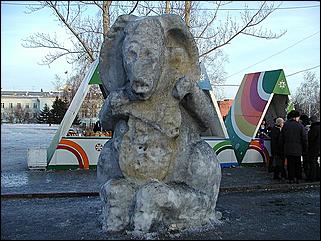    "Оттепель в Барнауле /03.01.2002/"