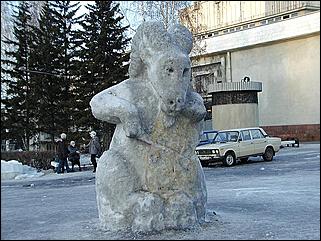    "Оттепель в Барнауле /03.01.2002/"