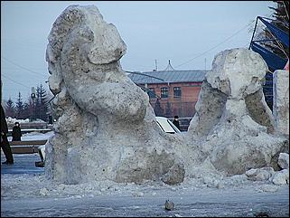    "Оттепель в Барнауле /03.01.2002/"